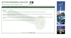 Desktop Screenshot of jetengineeringuk.com